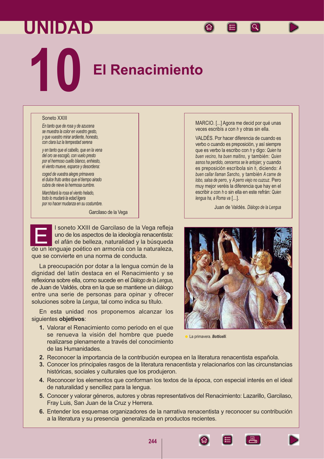 Recorte de la página