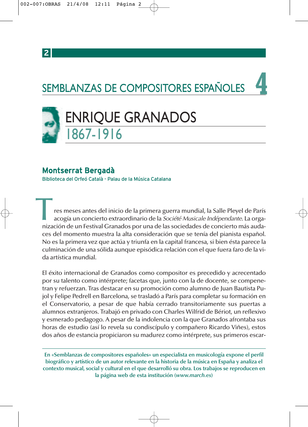 Recorte de la página